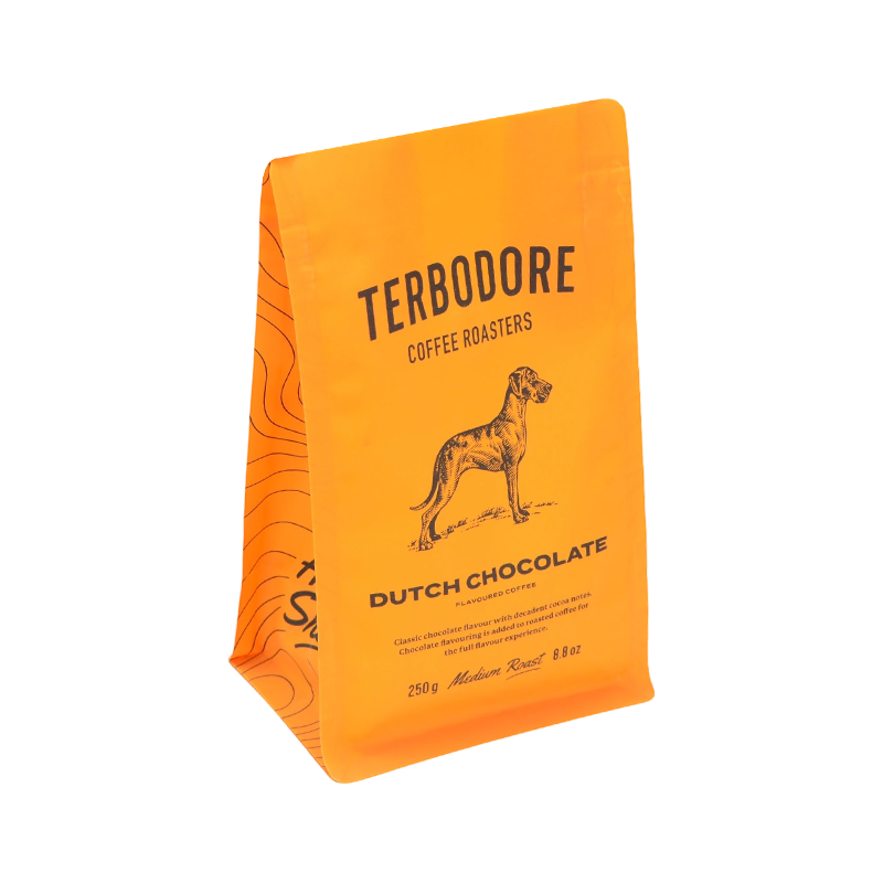 牛皮纸/PLA/PHA 8面密封咖啡袋膜