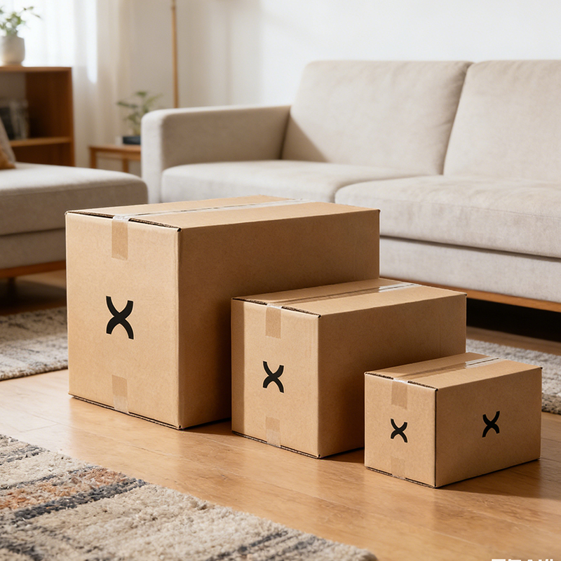 定制牛皮纸瓦楞纸箱