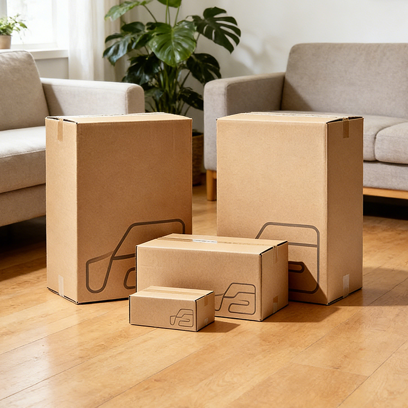 定制牛皮纸瓦楞纸箱