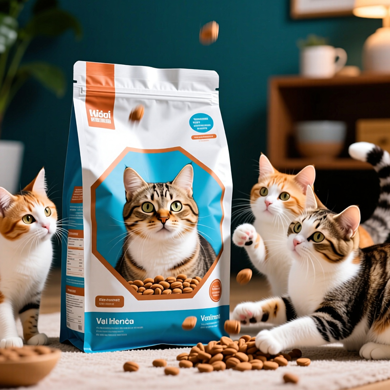 PET/AL/PE多层猫粮八面密封袋