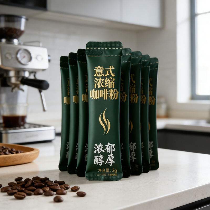 YSPET/AL/YSPE多层Quike-Open易撕咖啡条袋膜