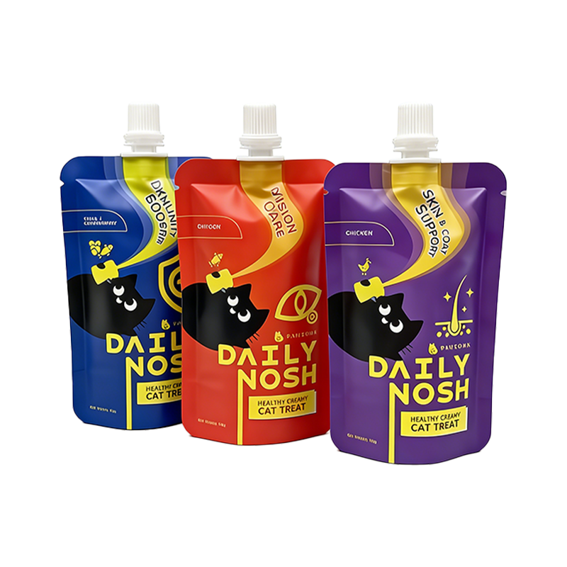 三边封站立吸嘴袋